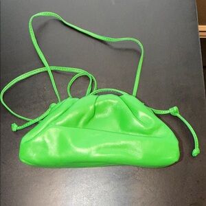 Green Leather Mini Bag